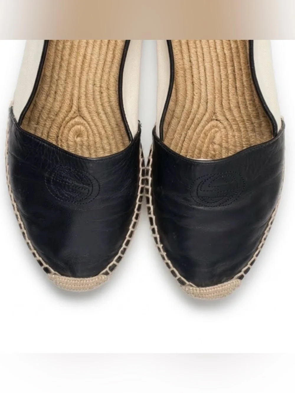 Gucci slip espadrille